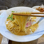 RAMEN MATSUI - 京都「麺屋棣鄂」製の細麺