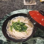 おいしかよ - はんだ素麺の貝出汁