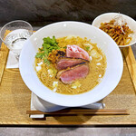 RAMEN MATSUI - 「特製味噌」と「ピリ辛メンマめし」