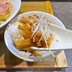 RAMEN MATSUI - カリカリ・ザクザク・シャキシャキ食感でとても美味しいです