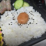 キッチン ブルー グローブ - ご飯のアップ