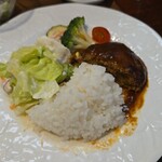 キッチン ブルー グローブ - ワンプレートへ