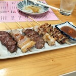 松本ゴールデン酒場 - おすすめ5本盛り