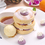 Seaside Cafe Hanon - 紅芋ミルフィーユパンケーキ