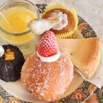 CAFE Tea Tree - 【2025.03】イースターアフタヌーンティーランチ・全部のせ(税込2,300円)