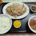 かさや - 料理写真:もやし炒め定食