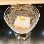 炭とおがわ - 穴子のお造り