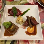 Bistro清水亭 - 道産肉３種盛り合わせ