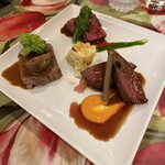 Bistro清水亭 - お肉３種盛り合わせ