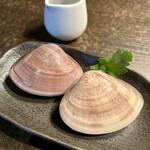 炭火焼肉 たけのうち - 焼きハマグリ