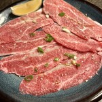 炭火焼肉 たけのうち - 和牛ツラミ塩焼き