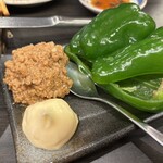 さかなの台所 オリエンタル - 特製肉みそを付けて…パリピ¥380