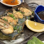 さかなの台所 オリエンタル - カキの昆布正油焼き¥680