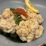 さかなの台所 オリエンタル - そろそろ食べおさめ白子ポン酢¥600