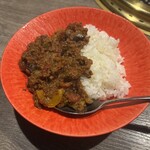 焼肉とみ - 締めのカレー