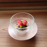 さじこよみ - ホタルイカとこごみのマリネ