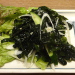 焼肉 鶯谷園 - ワカメサラダ：５００円
