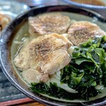 ヨコクラうどん - 鶏チャー葱炙油うどん