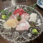 かど乃おすぎ - お刺身盛り合わせ