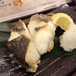豊 - スズキの塩焼き