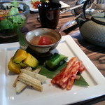 焼肉 べこ亭 - キムチ盛り合わせ