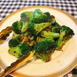 Brasserie Wakano - 焼きブロッコリー　いわしソース
