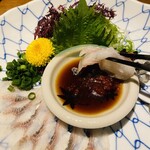 魚料理専門 魚魚一 - 鰻の刺身