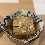 茅乃舎 だしおでん - 厚揚げ