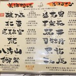 魚料理専門 魚魚一 - 日本酒メニュー