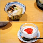 鮨 つぼみ - ・河豚の白子
      ・パンナコッタ ~あまりん~