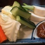 紅とん 大塚店 - 野菜スティック