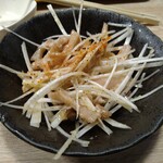 焼き鳥 でん - ガツねぎ