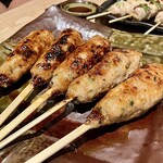 すし酒場 魚あるき - 「つくね（タレ）（税込￥280）」