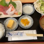 トロ政 - 25/03　追撮　刺身定食