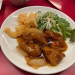 南海飯店 - サービスランチのメイン