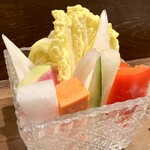 串揚げ･大阪料理 キュイジーヌ･ド･オオサカ - 箸休め　サラダスティック