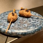 串揚げ･大阪料理 キュイジーヌ･ド･オオサカ - 無菌豚、トリュフ、オレンジピール