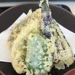 蒔田 - 鯵(アジ)天ぷら定食