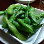 鶴亀 - 枝豆 300円(税込)(2025年3月19日撮影)