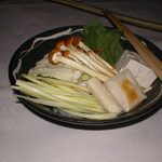 瀬里奈 - 　しゃぶしゃぶのお野菜です。