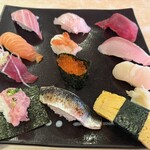 海商寿し - 平日限定ランチ　特12貫ランチ　税込1580円