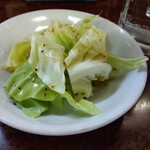 鶴亀 - お通し 200円(税込)(2025年1月25日撮影)