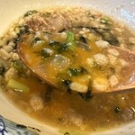 中華そば タンポポ - 玉子と絡めて旨し♪