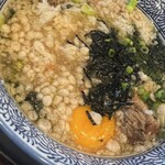 中華そば タンポポ - 〆はタンポポめし　スープにダイブ‼️