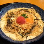 洋麺屋 五右衛門 - たらこと湯葉とモッツァレラチーズのカルボナーラ