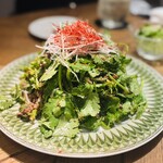 WAGYU YAKINIKU beef by KOH - パクチーサラダレギュラー  ¥1,500