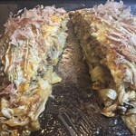 このみ家 - 広島焼き断面