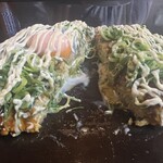 このみ家 - 豚玉月見ねぎ断面