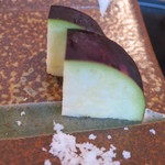 やさい料理 つむぎや - みずみずしい水茄子