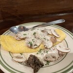 七花 - マッシュルームのオムレツ